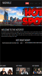 Mobile Screenshot of hotspotnashvilletv.com