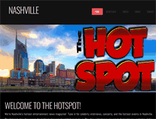 Tablet Screenshot of hotspotnashvilletv.com